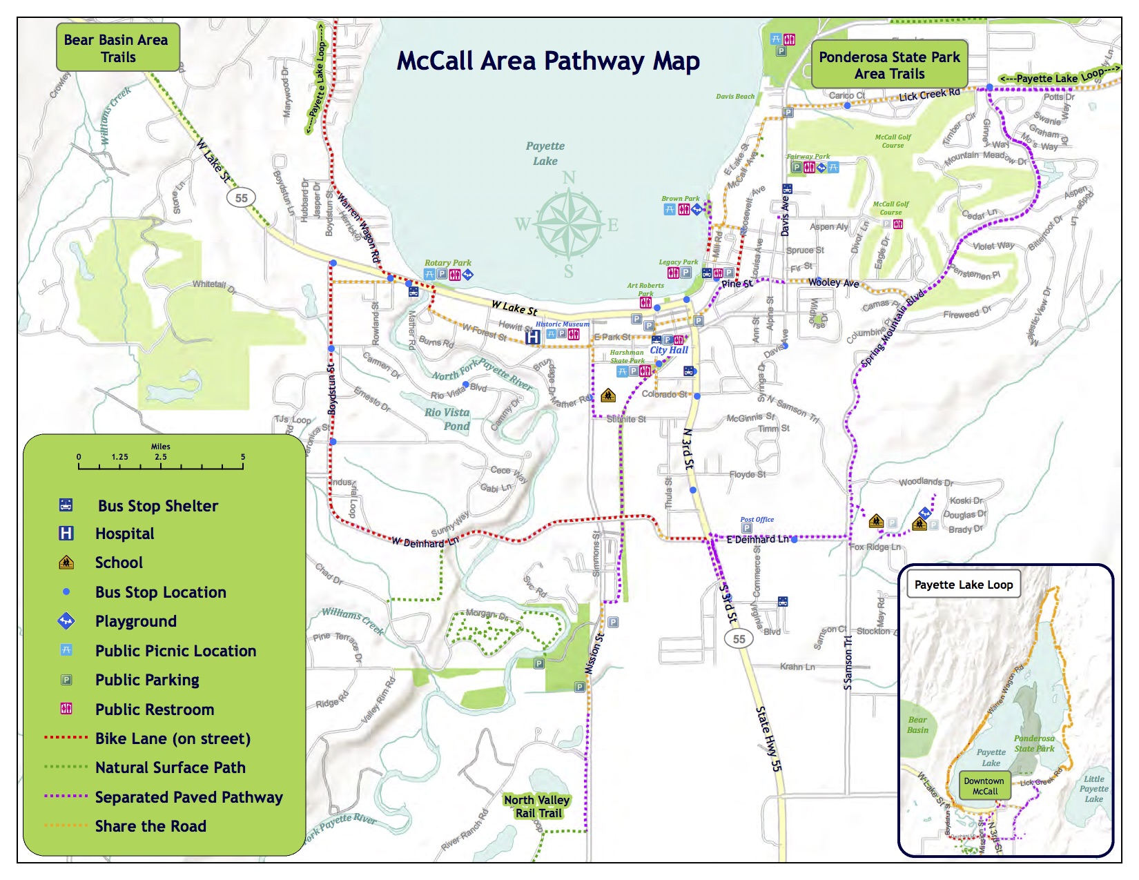 Maps Valley County Pathways