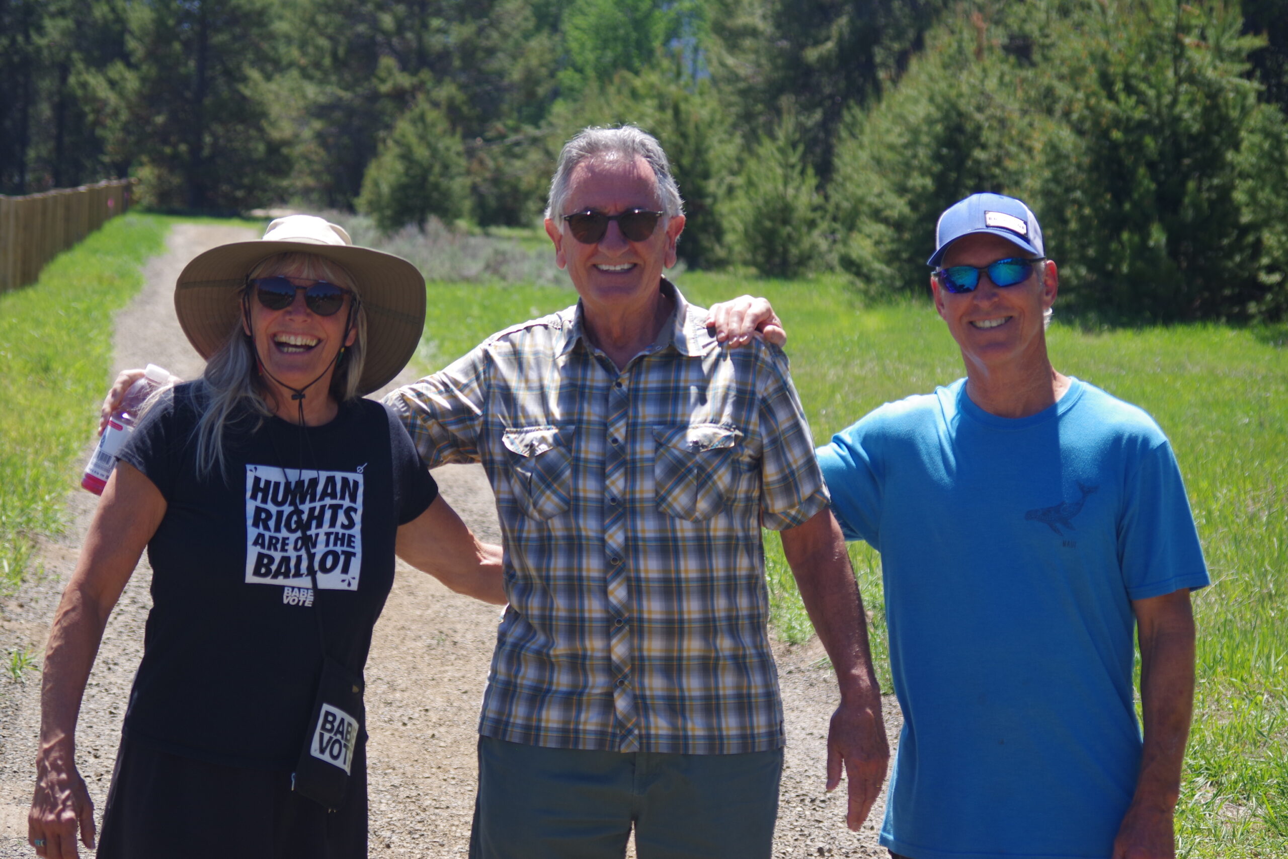 Let's celebrate new trails!